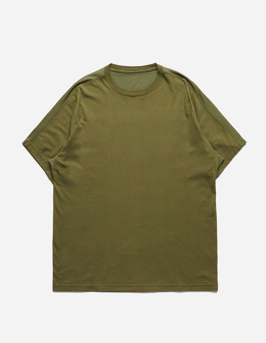 Maharishi T-Shirts Met Korte Mouwen | 5045 Polartec Dry T-Shirt Olive Og-107F