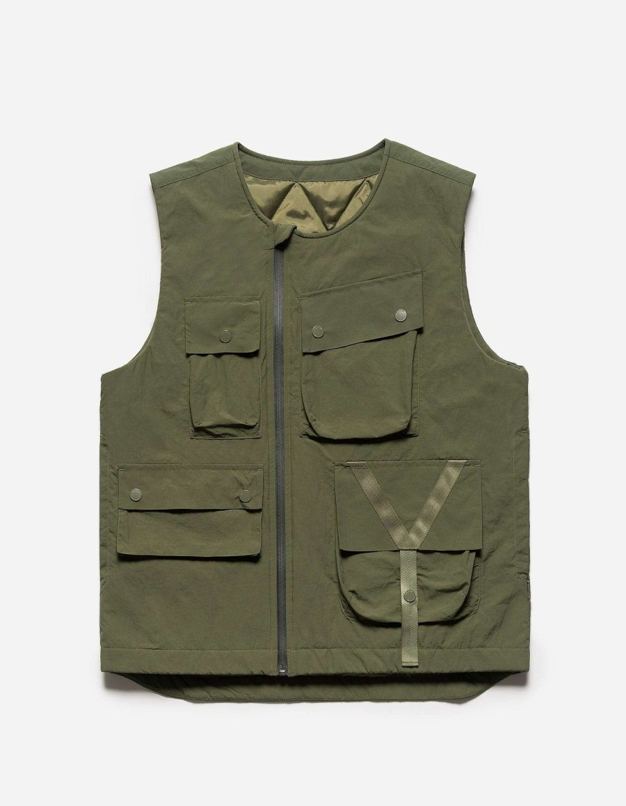 Maharishi Jassen | 5038 Veg Dyed Tech Cargo Vest Olive