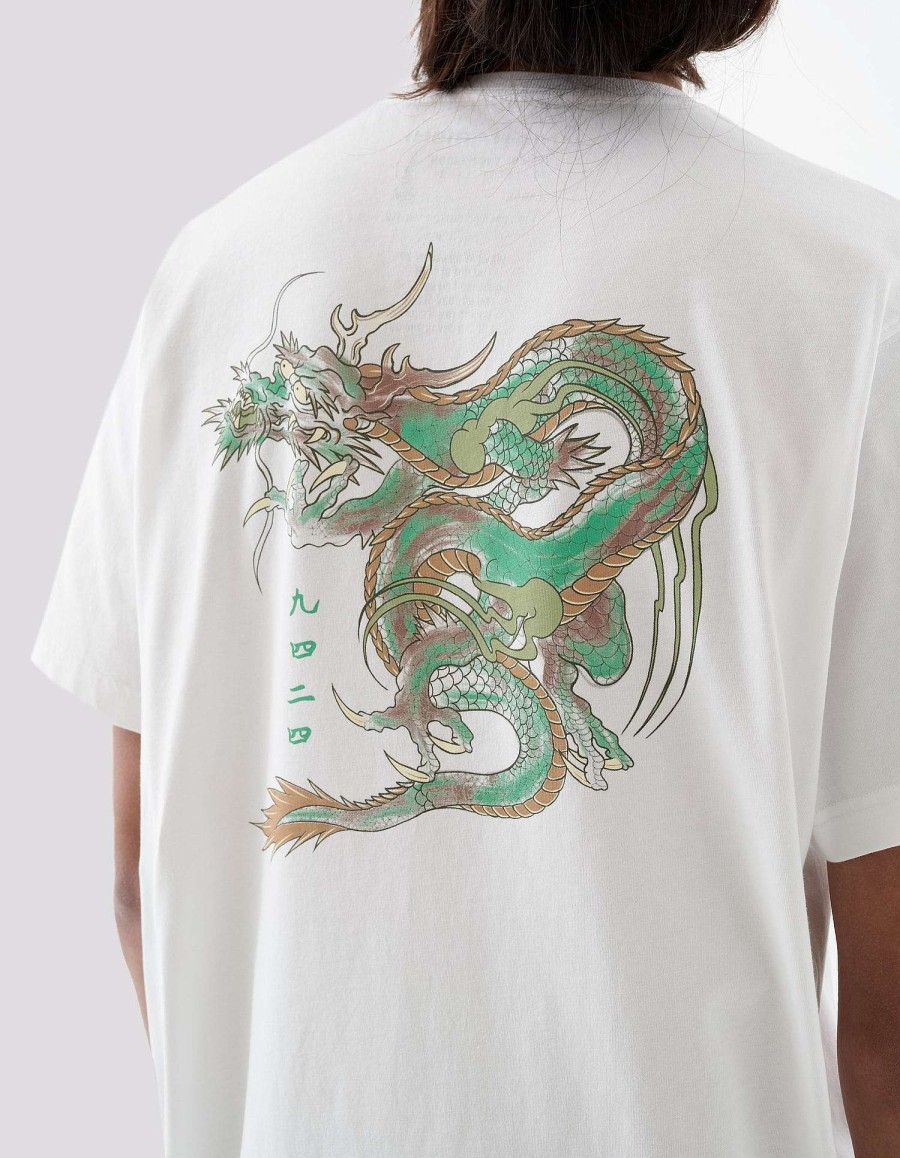 Maharishi T-Shirts Met Korte Mouwen | 1278 Bamboo Maharishi T-Shirt White