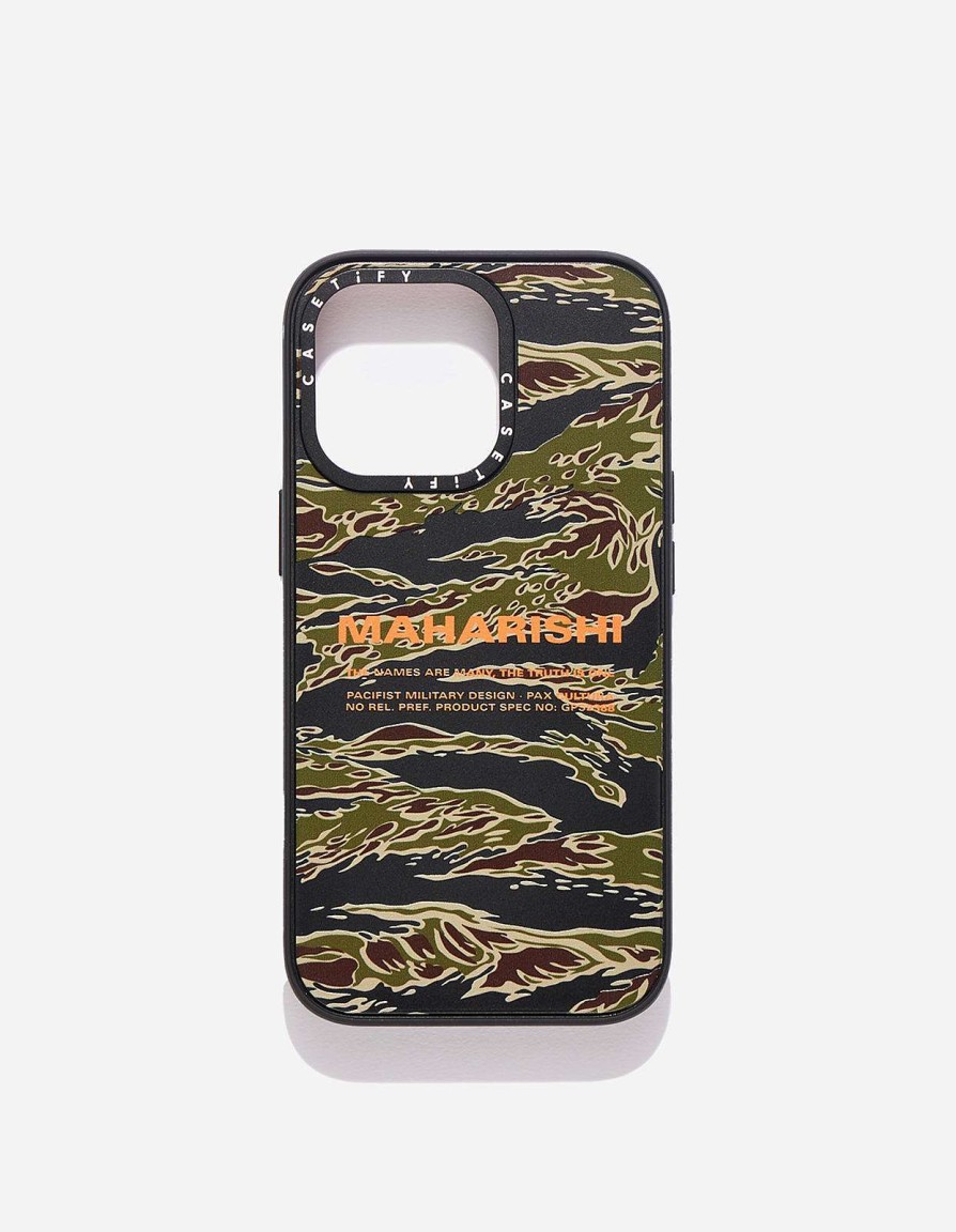 Maharishi Iphone-Hoesjes | Maharishi X Casetify Iphone Case Golden Tigerstripe