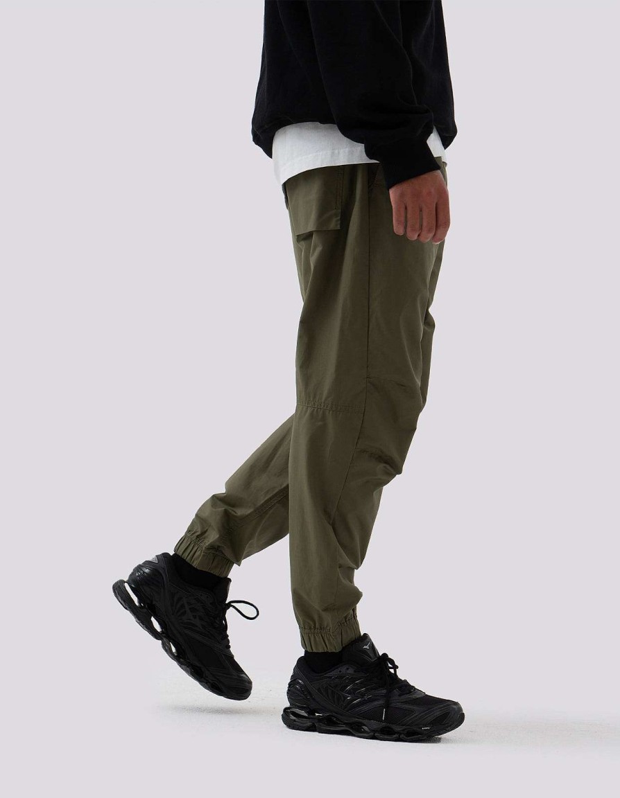 Maharishi Trainingsbroek | 4050 Asym Track Pants Olive Og-107F