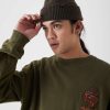 Maharishi Gebreide Kleding | 9153 Wool Miltype Beanie Olive