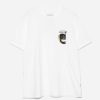 Maharishi T-Shirts Met Korte Mouwen | 5141 Maha Basquiat 5.Eep T-Shirt White