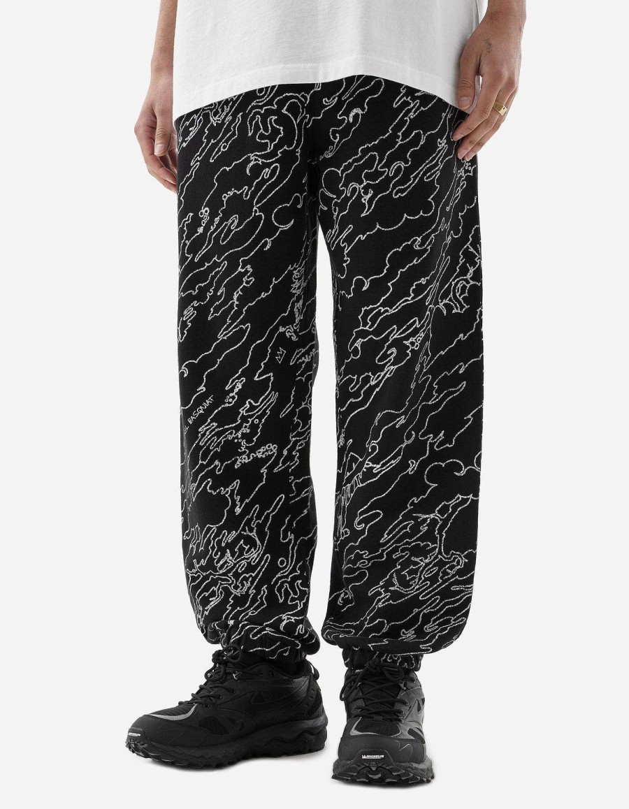 Maharishi Joggingbroek | 5129 Maha Basquiat Camo Sweatpants Black