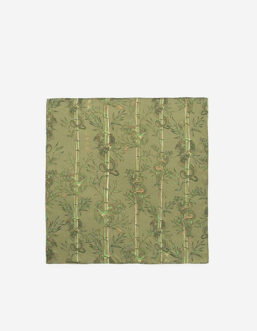 Maharishi Hoeden En Sjaals | 5081 Dragon Bamboo Bandana Olive