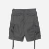 Maharishi Originele Snoshorts | 4036 Original Cargo Loose Snoshorts Charcoal