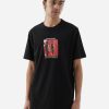 Maharishi T-Shirts Met Korte Mouwen | 1311 Maha Basquiat Nu-Nile T-Shirt Black