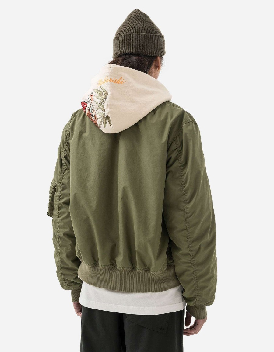 Maharishi Jassen | 5056 Monk Ma-1 Flight Jacket Olive