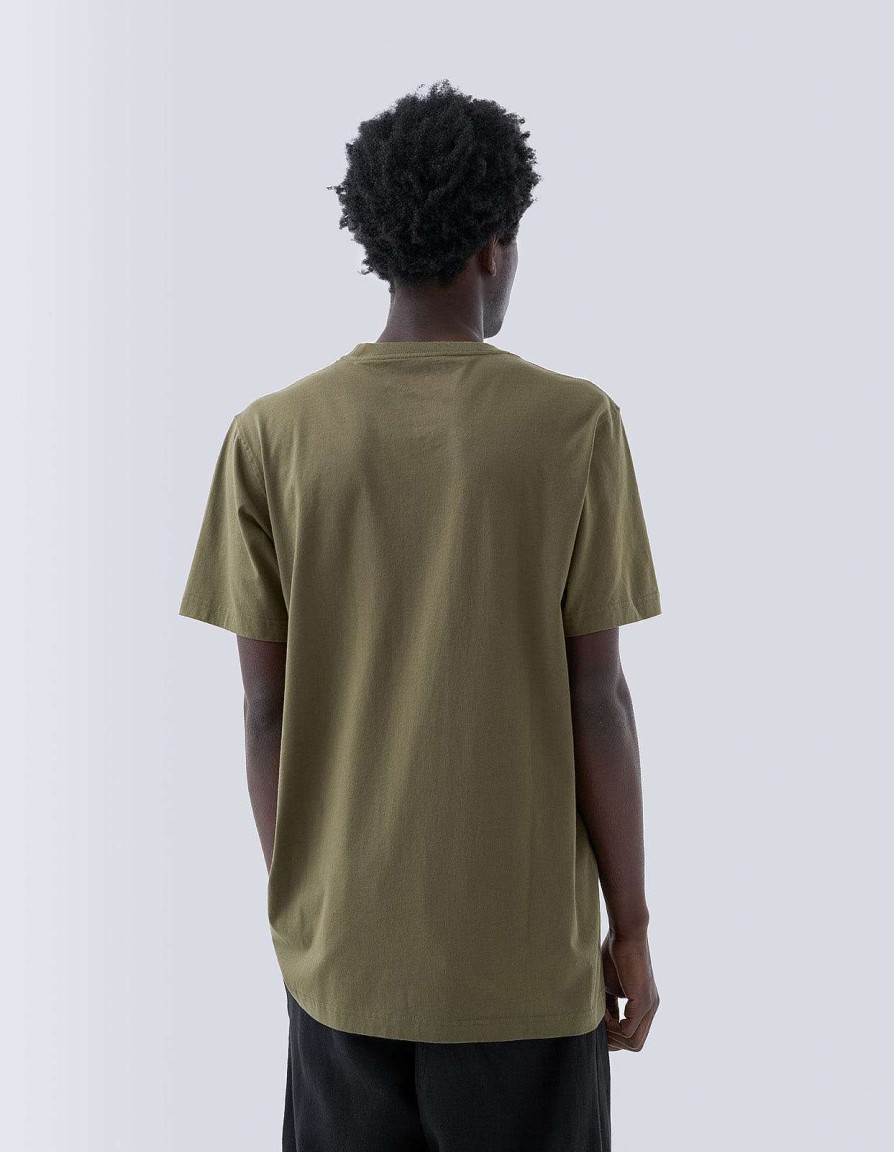 Maharishi T-Shirts Met Korte Mouwen | 1254 Flaming Pearl T-Shirt Olive