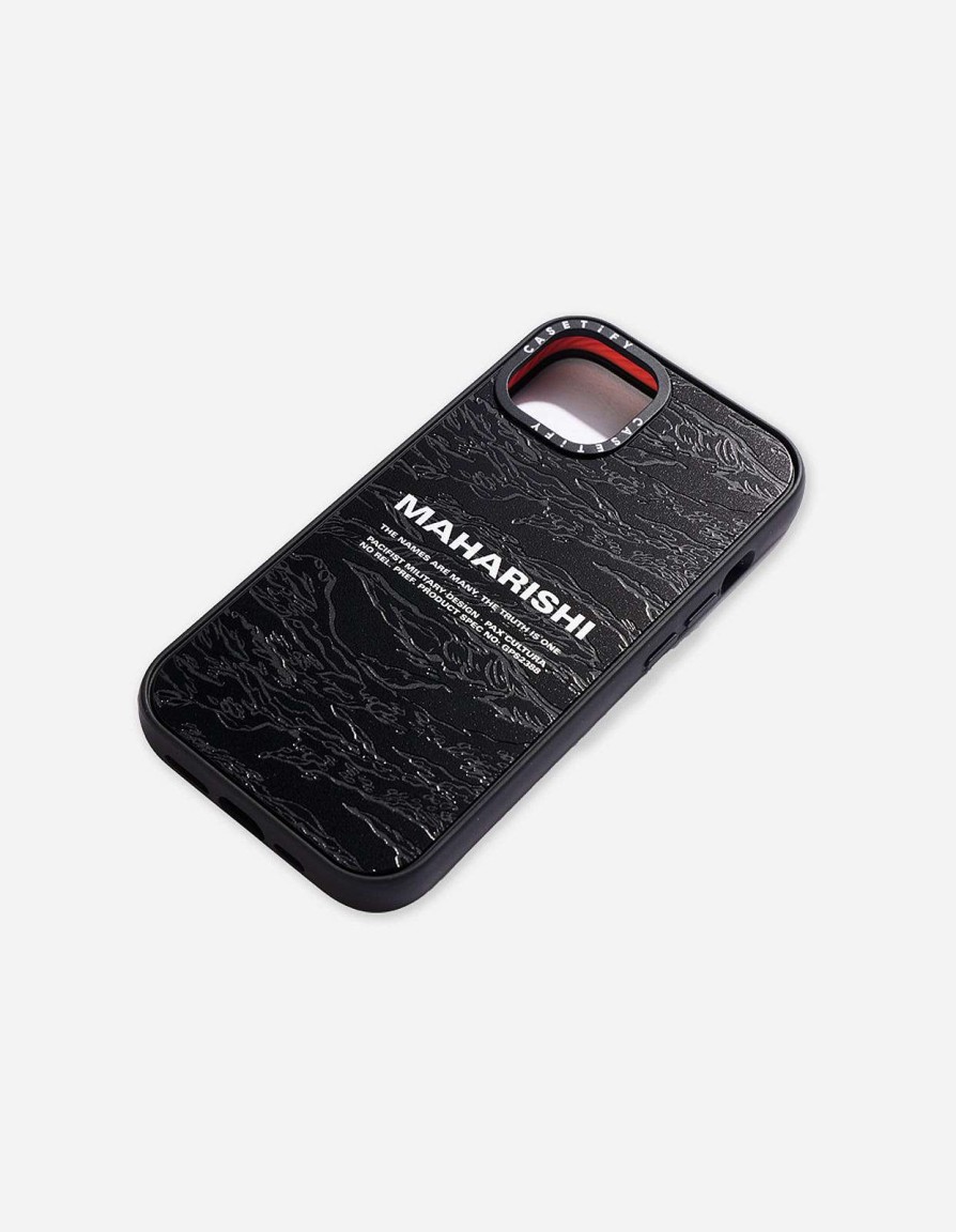 Maharishi Iphone-Hoesjes | Maharishi X Casetify Iphone Case Matte Black