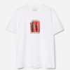 Maharishi T-Shirts Met Korte Mouwen | 1311 Maha Basquiat Nu-Nile T-Shirt White