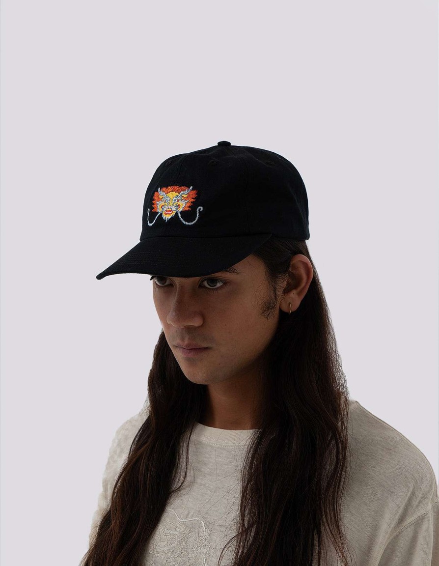 Maharishi Hoeden En Sjaals | 1262 Year Of The Dragon 6 Panel Cap Black