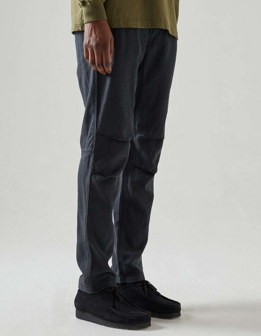 Maharishi Utility-Broek | 4544 Washed Hemp Custom Pants Black