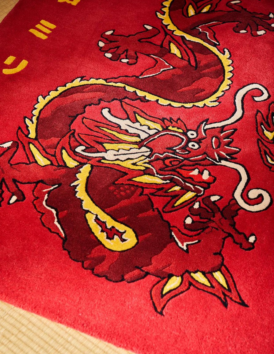 Maharishi Thuis | 1269 Original Dragon Rug Red