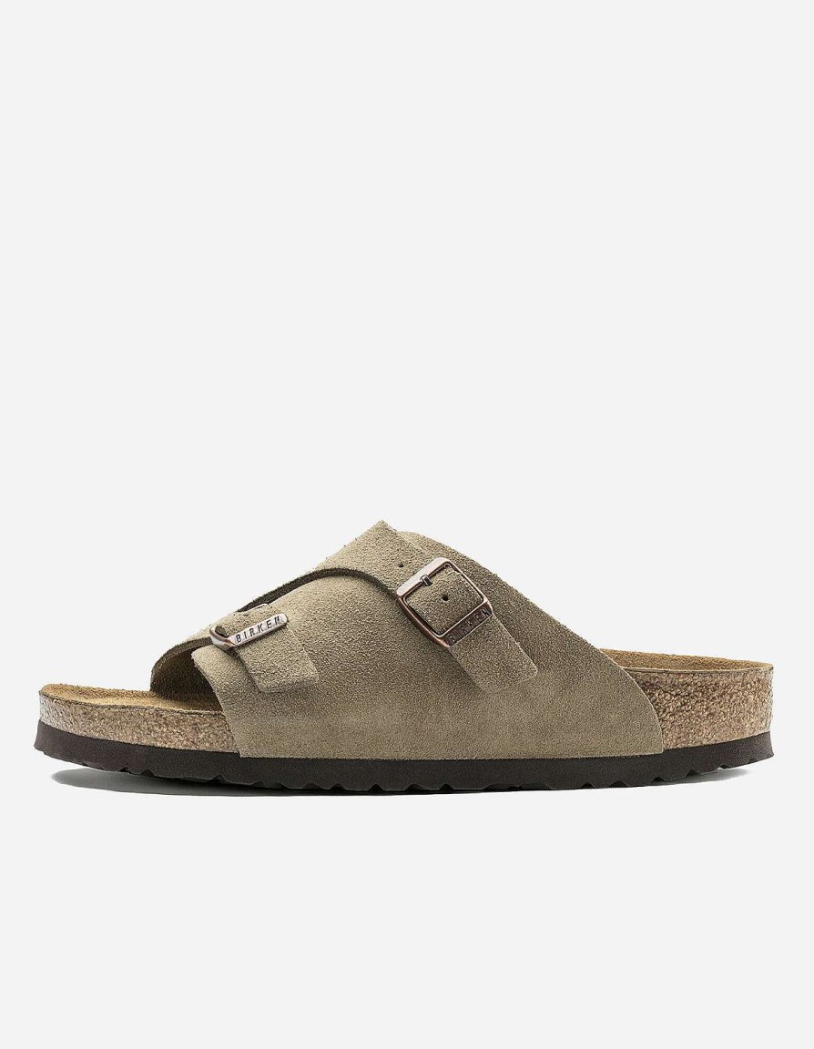 Maharishi Schoenen | Birkenstock Zurich Bs Suede Leather Taupe