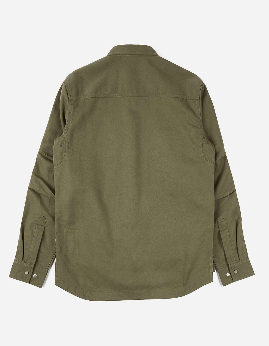 Maharishi Overhemden | 7028 Miltype Custom Shirt Olive Og-107F