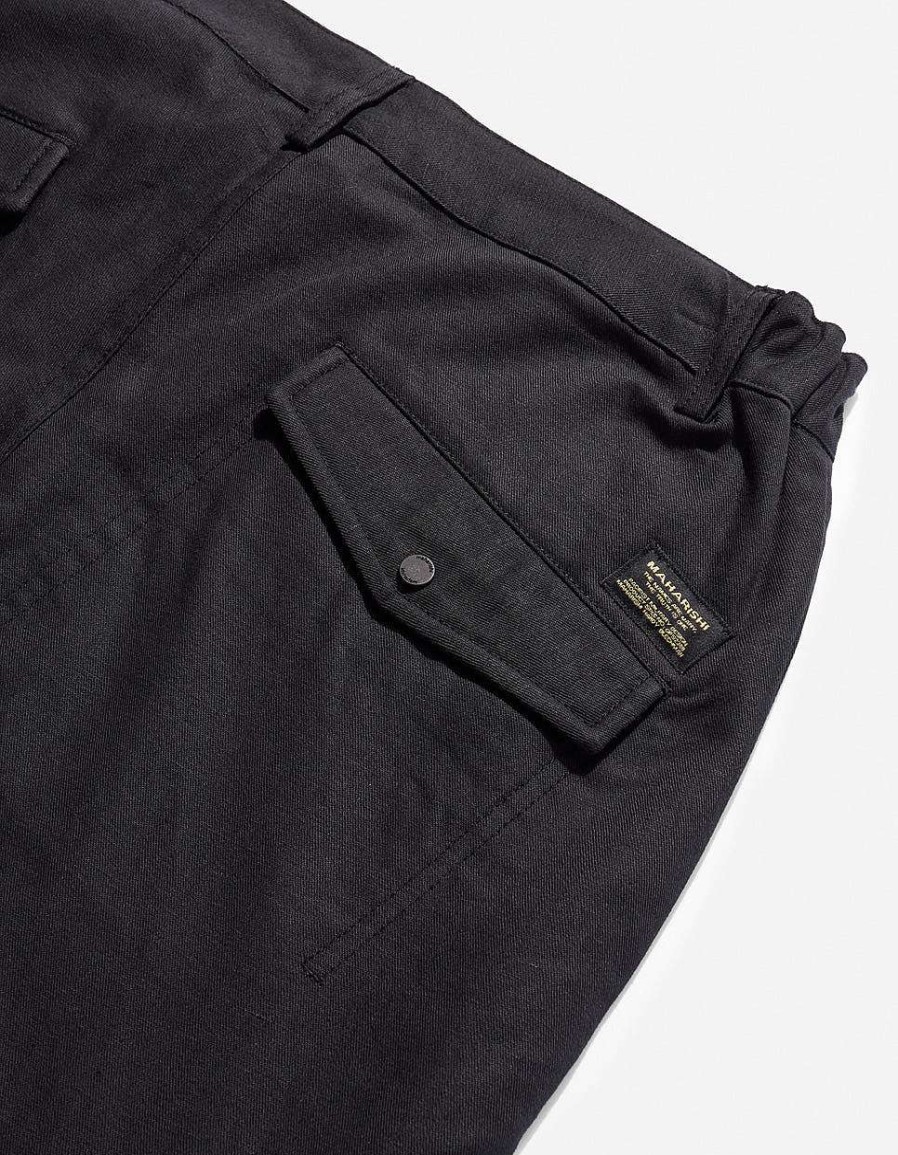 Maharishi Utility-Broek | 7024 Miltype Organic Custom Pants Black