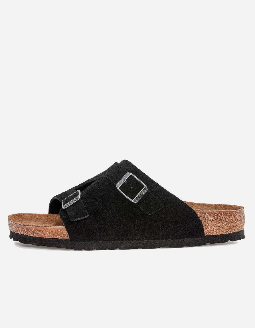 Maharishi Schoenen | Birkenstock Zurich Bs Suede Leather Black