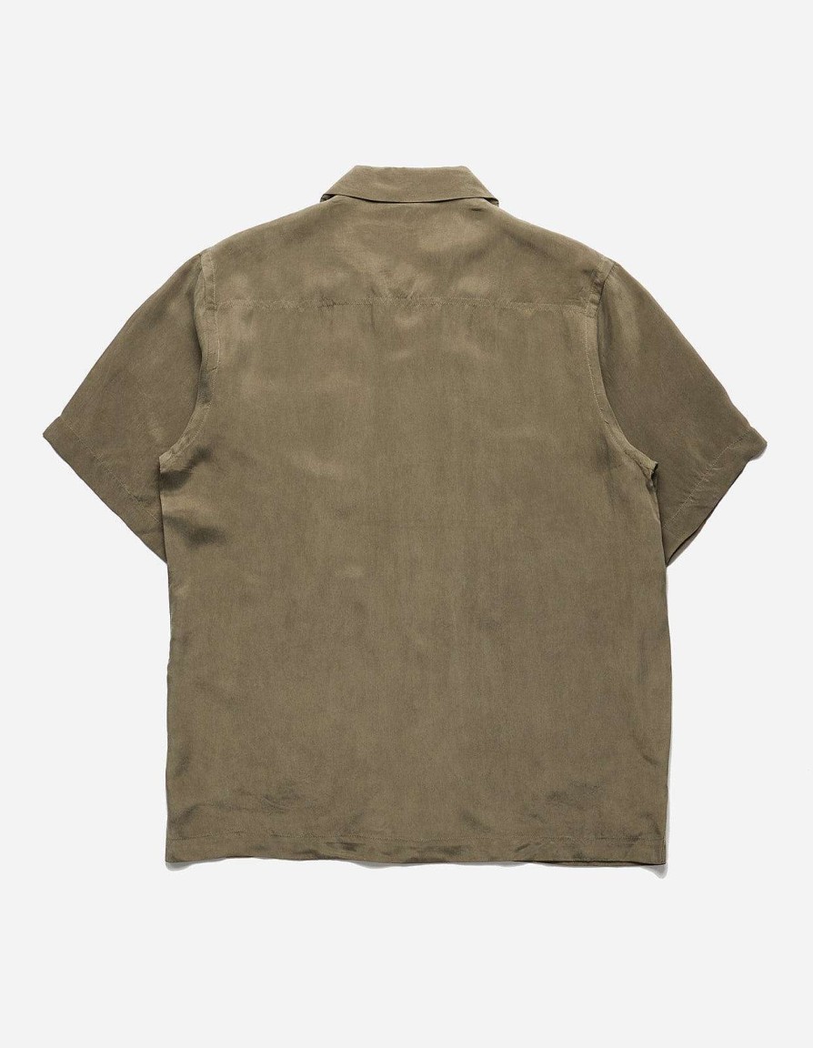 Maharishi Overhemden | 5100 Take Tora Summer Shirt Olive Og-107F