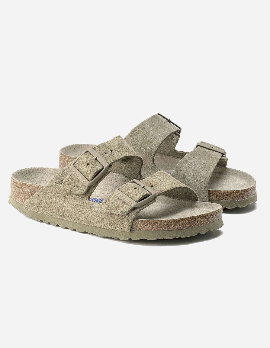 Maharishi Schoenen | Birkenstock Arizona Sfb Suede Desert Soil