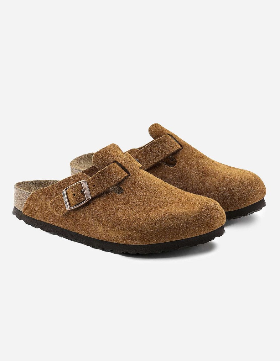 Maharishi Schoenen | Birkenstock Boston Sfb Vl Mink