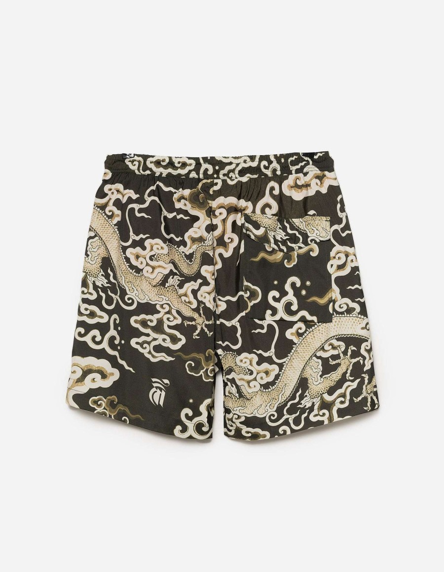 Maharishi Zwembroek | 1273 Cloud Dragon Swim Shorts Olive