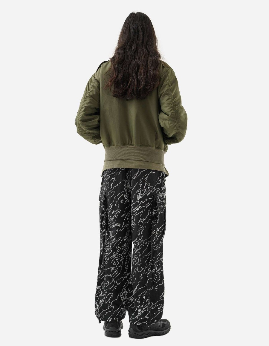 Maharishi Cargobroek | 5136 Maha Basquiat M65 Cargo Pants Black