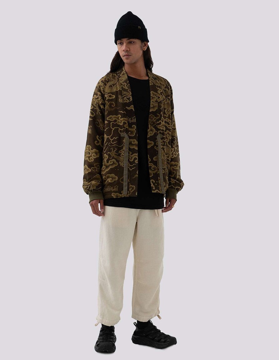 Maharishi Kimono'S | 5027 30Th Anniversary Reversible Kimono Olive