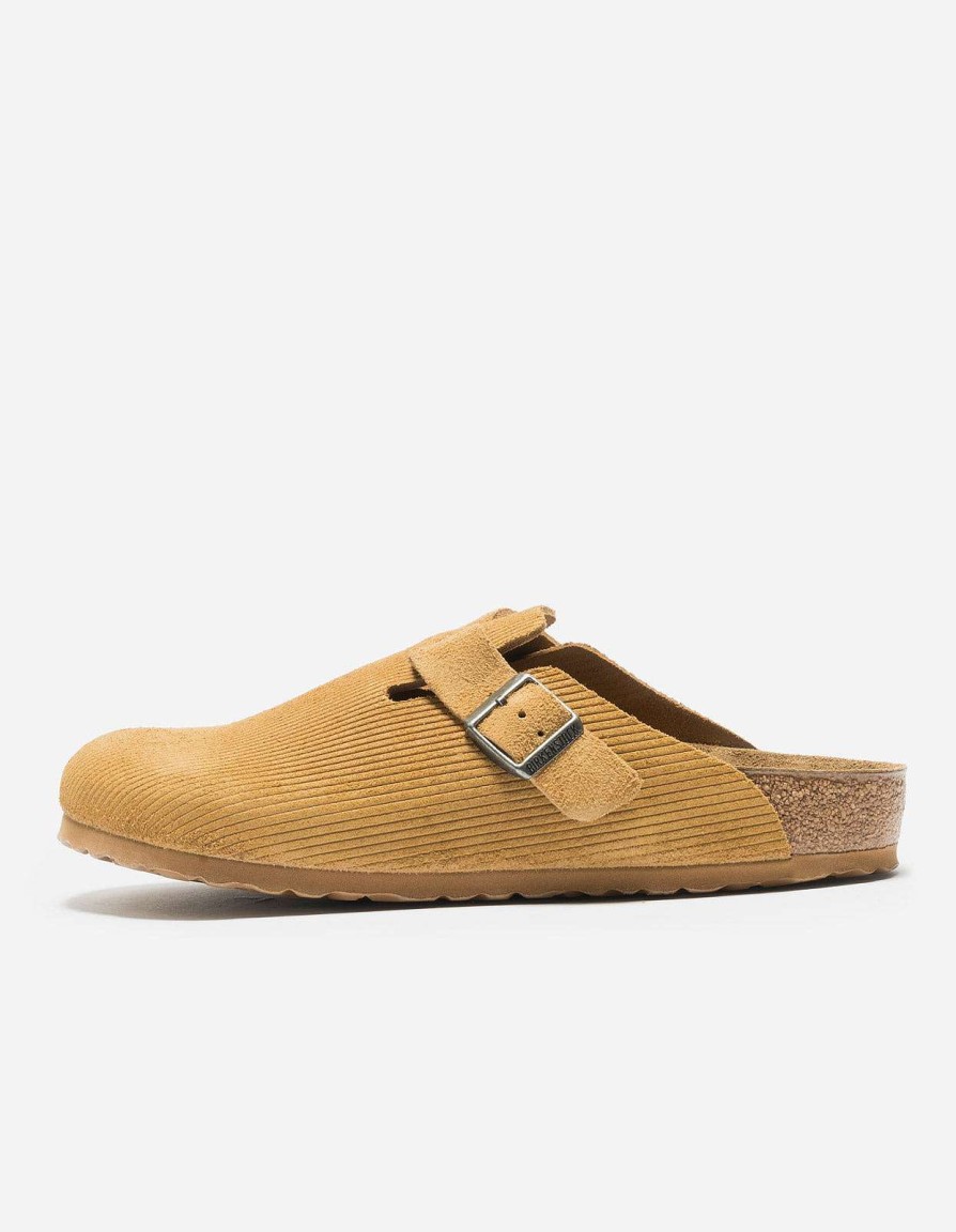 Maharishi Schoenen | Birkenstock Boston Suede Embossed Cork