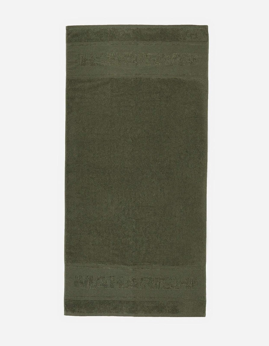 Maharishi Zwembroek | 9363 Towel 90X180Cm · Organic Cotton Olive