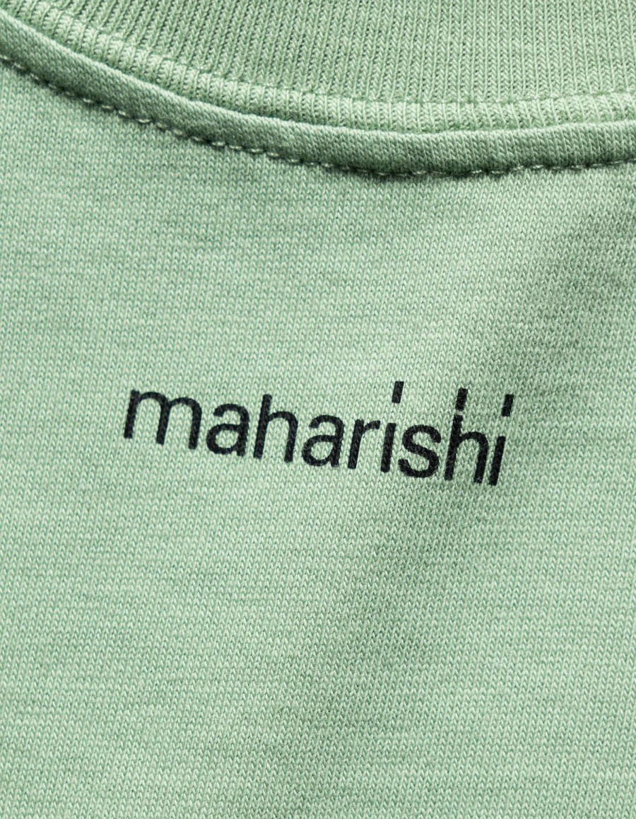 Maharishi T-Shirts Met Korte Mouwen | 1307 Micro Maharishi T-Shirt Bamboo Green