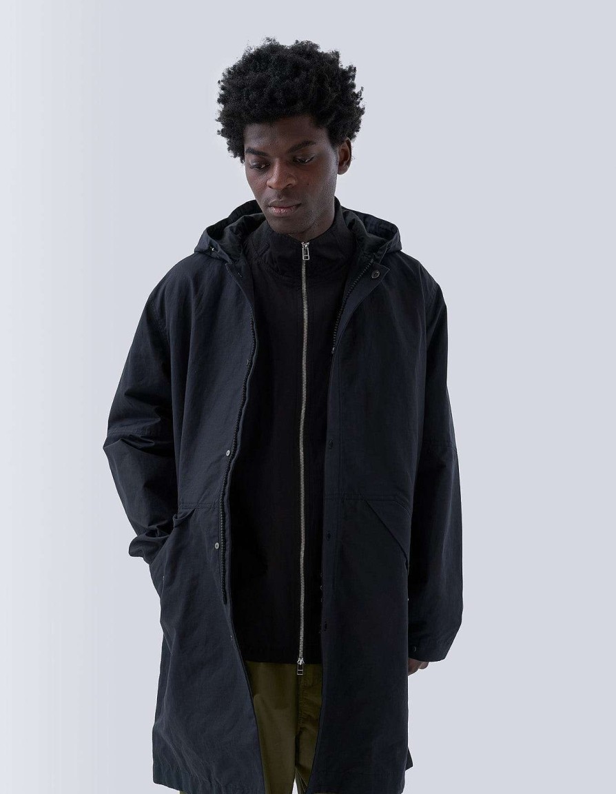 Maharishi Parka'S | 5025 Ventile® Hemp Articulated Parka Black