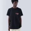 Maharishi T-Shirts Met Korte Mouwen | 1258 Abundance Dragon Tour T-Shirt Black