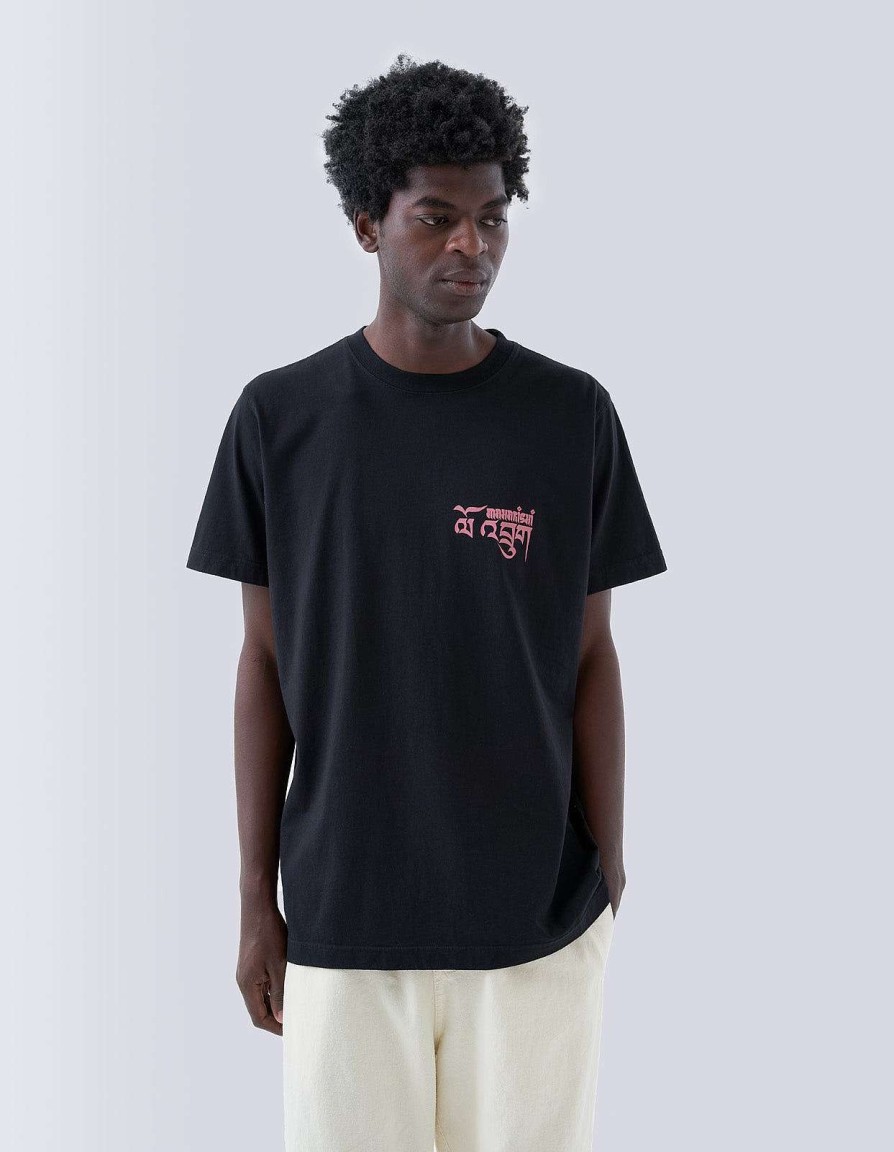 Maharishi T-Shirts Met Korte Mouwen | 1258 Abundance Dragon Tour T-Shirt Black