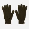 Maharishi Gebreide Kleding | 9883 Miltype Conductive Wool Gloves Olive