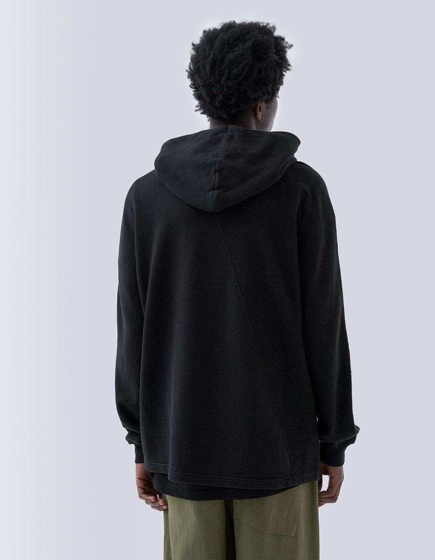 Maharishi Sweaters Met Capuchon | 5002 Kesagiri Hemp Hooded Sweat Black Blk-108F