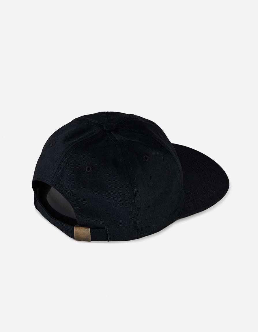 Maharishi Hoeden En Sjaals | 9478 Miltype 6-Panel Cap Black