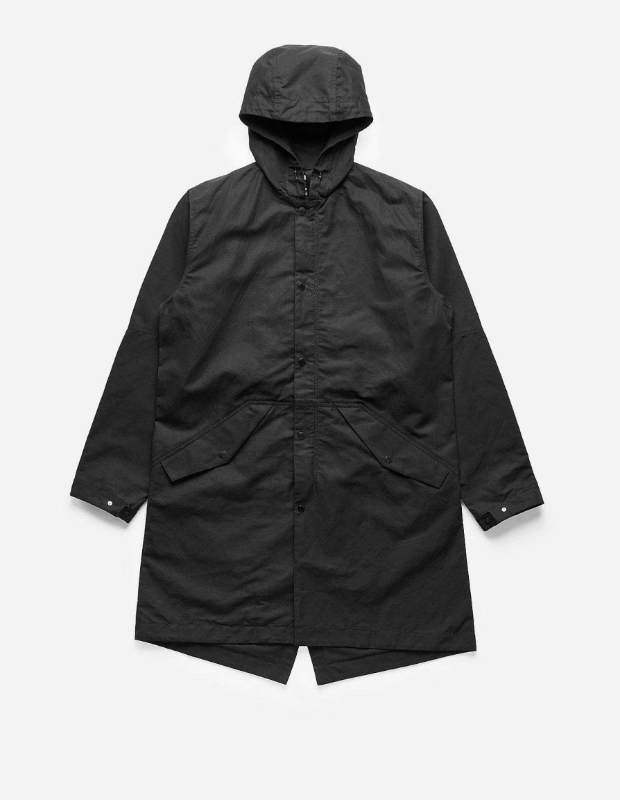 Maharishi Parka'S | 5025 Ventile® Hemp Articulated Parka Black