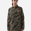 Maharishi Overhemden | 5062 Original Dragon Camo Overshirt Woodland