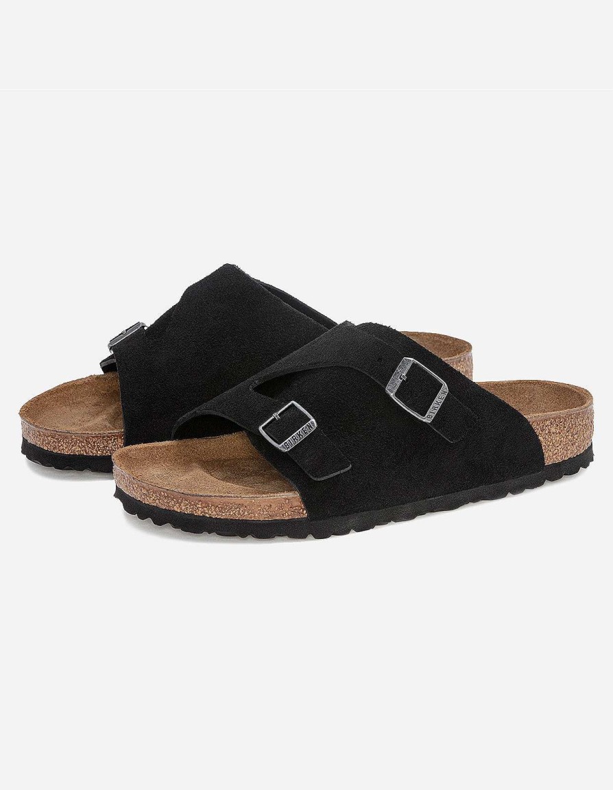 Maharishi Schoenen | Birkenstock Zurich Bs Suede Leather Black