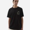 Maharishi T-Shirts Met Korte Mouwen | 5141 Maha Basquiat 5.Eep T-Shirt Black