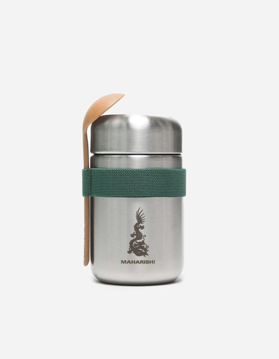 Maharishi Thuis | Maharishi X Black+Blum Food Flask Silver