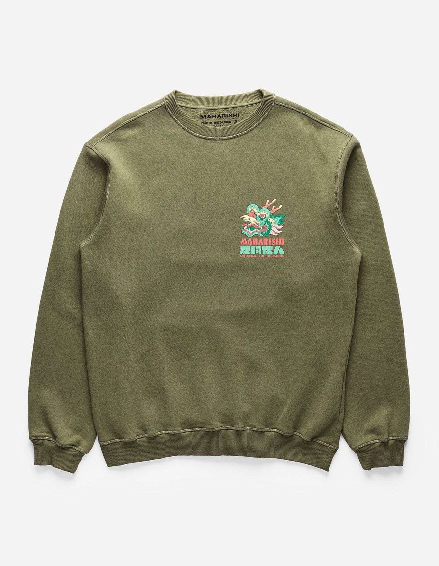 Maharishi Crew Zweet | 1252 Year Of The Dragon Crew Sweat · Guest Artist: Allister Lee Olive