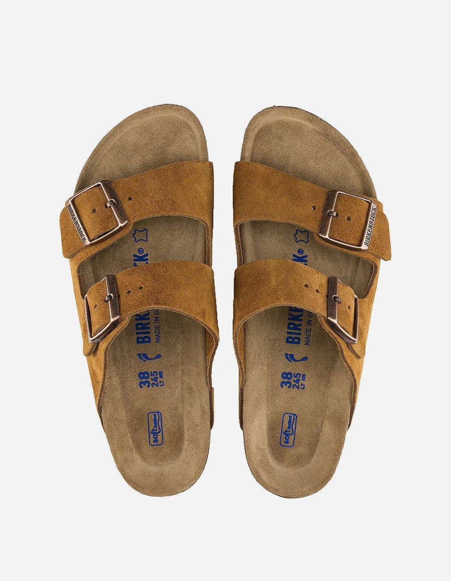 Maharishi Schoenen | Birkenstock Arizona Sfb Suede Mink