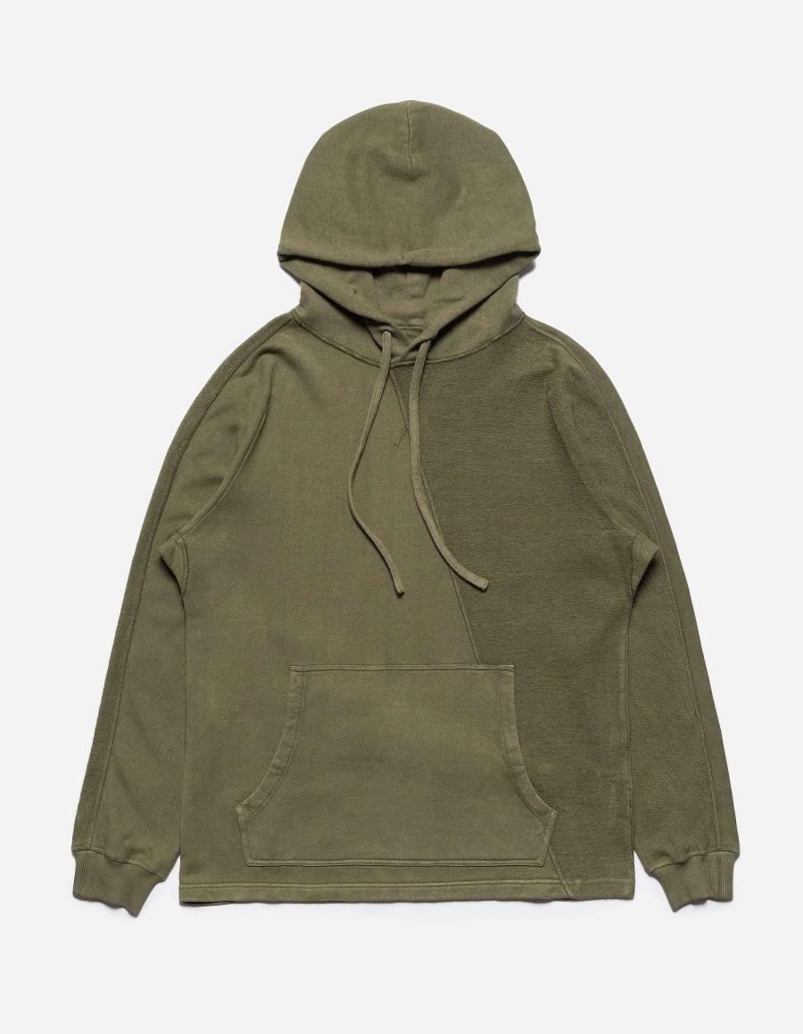 Maharishi Sweaters Met Capuchon | 5002 Kesagiri Hemp Hooded Sweat Olive Og-107F