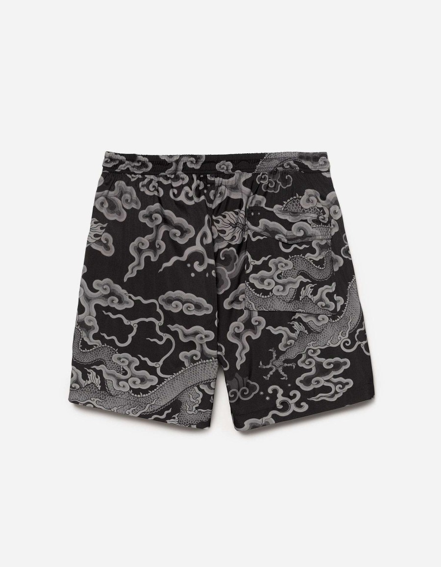 Maharishi Zwembroek | 1273 Cloud Dragon Swim Shorts Black