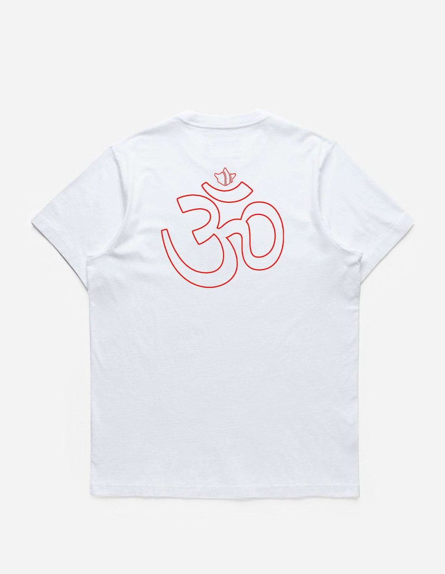 Maharishi T-Shirts Met Korte Mouwen | 1306 30Th Anniversary Aum T-Shirt White