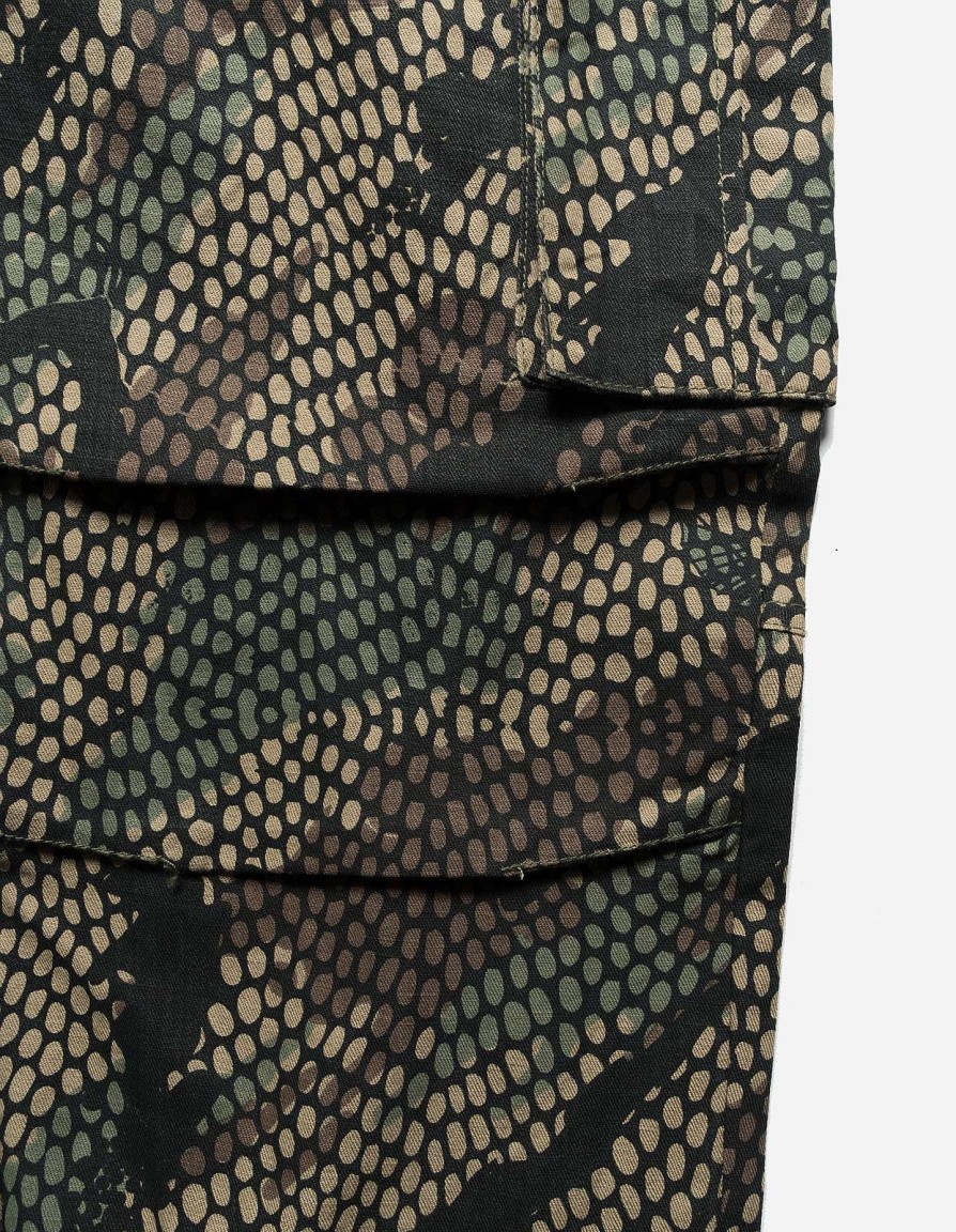 Maharishi Cargobroek | 5066 Camo Hemp Cargo Track Pants Woodland