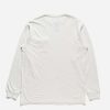 Maharishi T-Shirts Met Lange Mouwen | 8010 Hemp Organic L/S Pocket T-Shirt White