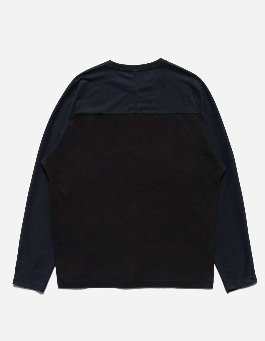 Maharishi T-Shirts Met Lange Mouwen | 5135 Polartec Dry L/S T-Shirt Black